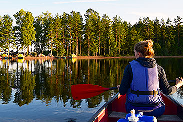 Kanu Touring Schweden
